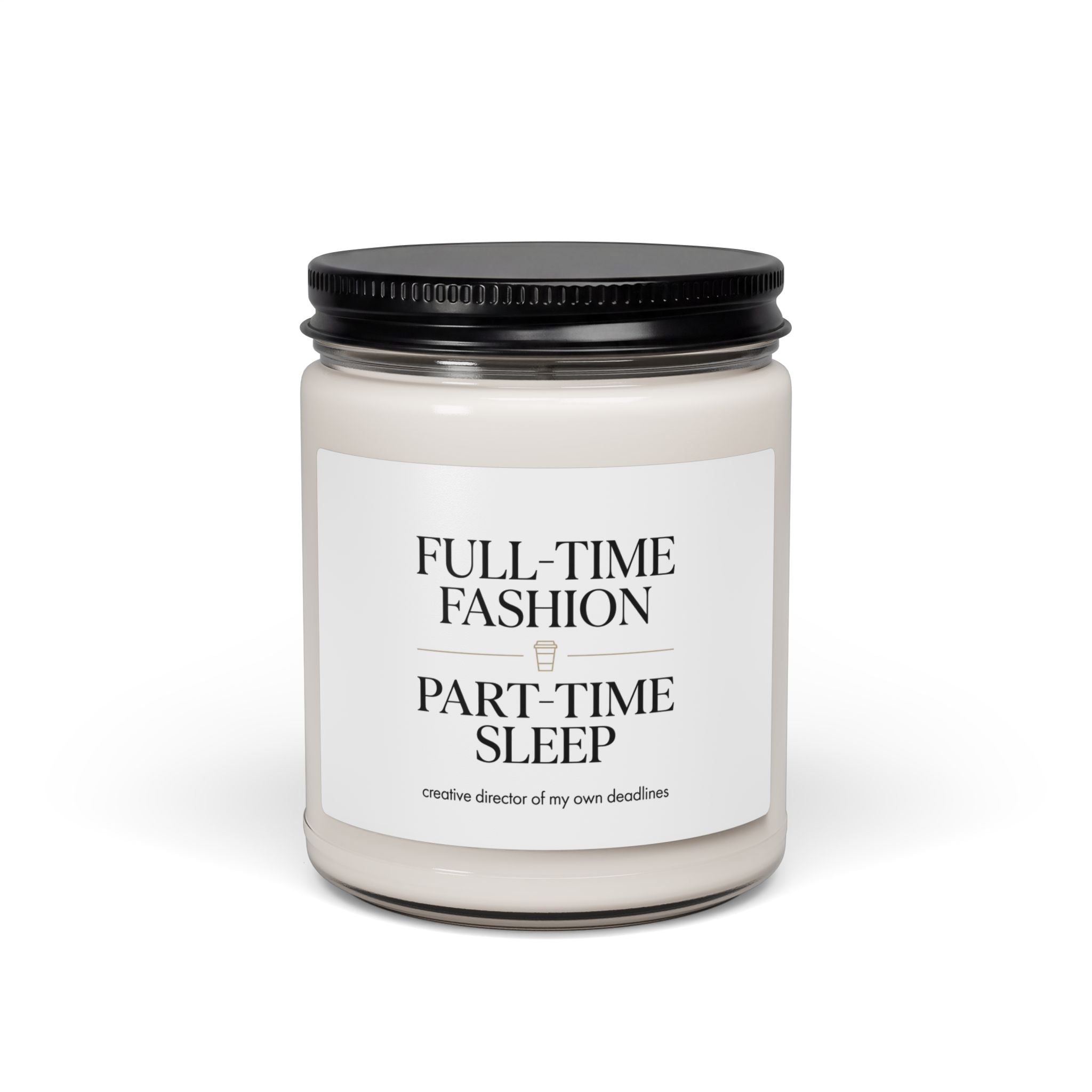 Full-Time Fashion | Scented Soy Candle, Parisian Chic Editorial