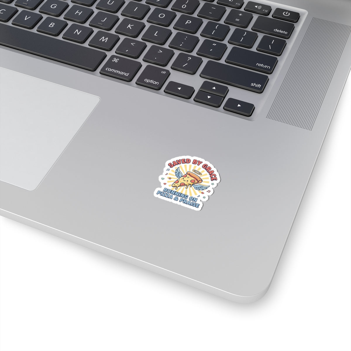 Saved By Grace Sticker | Christian Memes, Church Camp Vibe