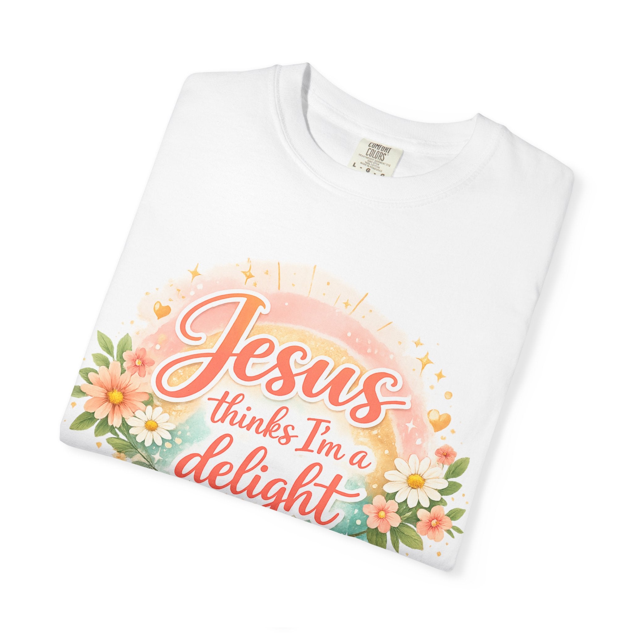 Jesus Thinks I’m a Delight Floral T-Shirt
