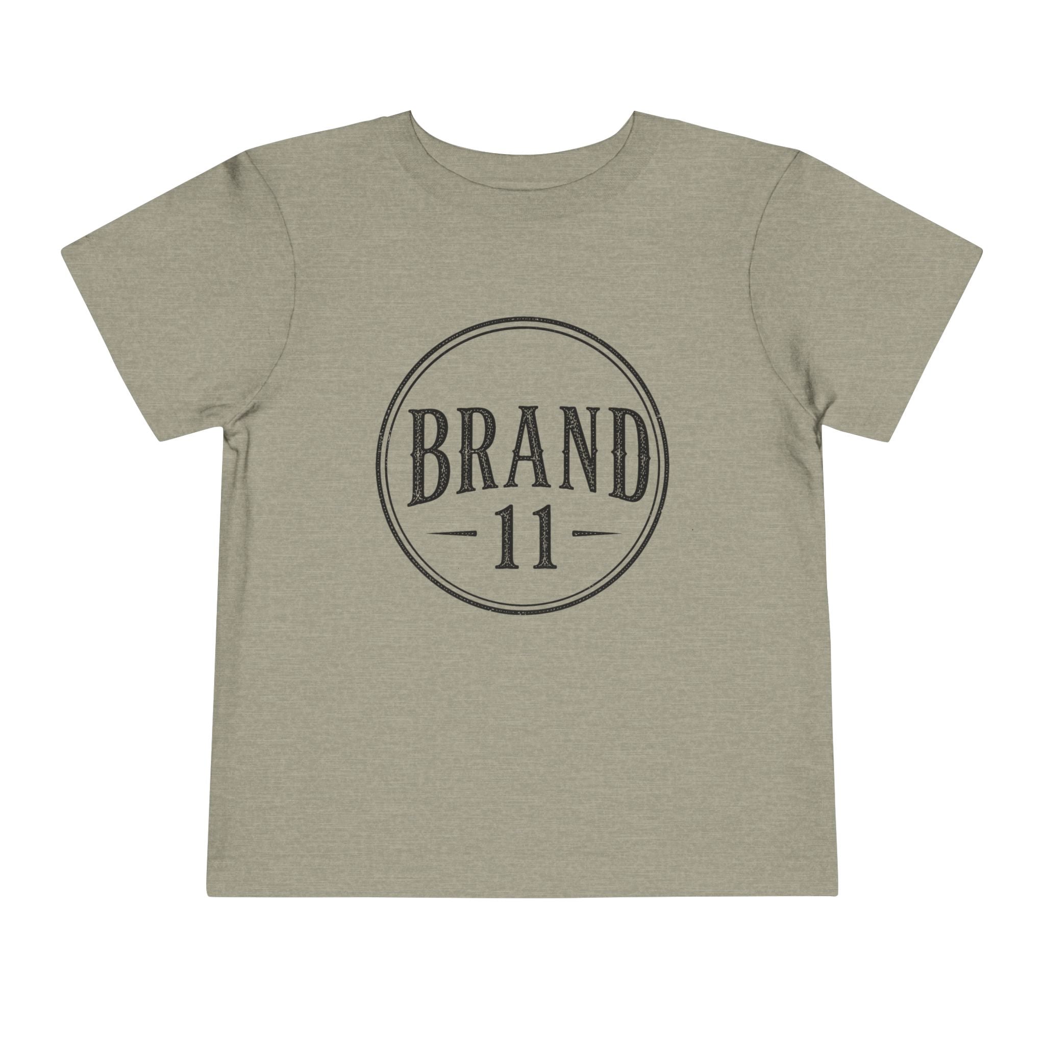 Toddler Tee — Retro 'Brand 11' Vintage Circle Logo Shirt