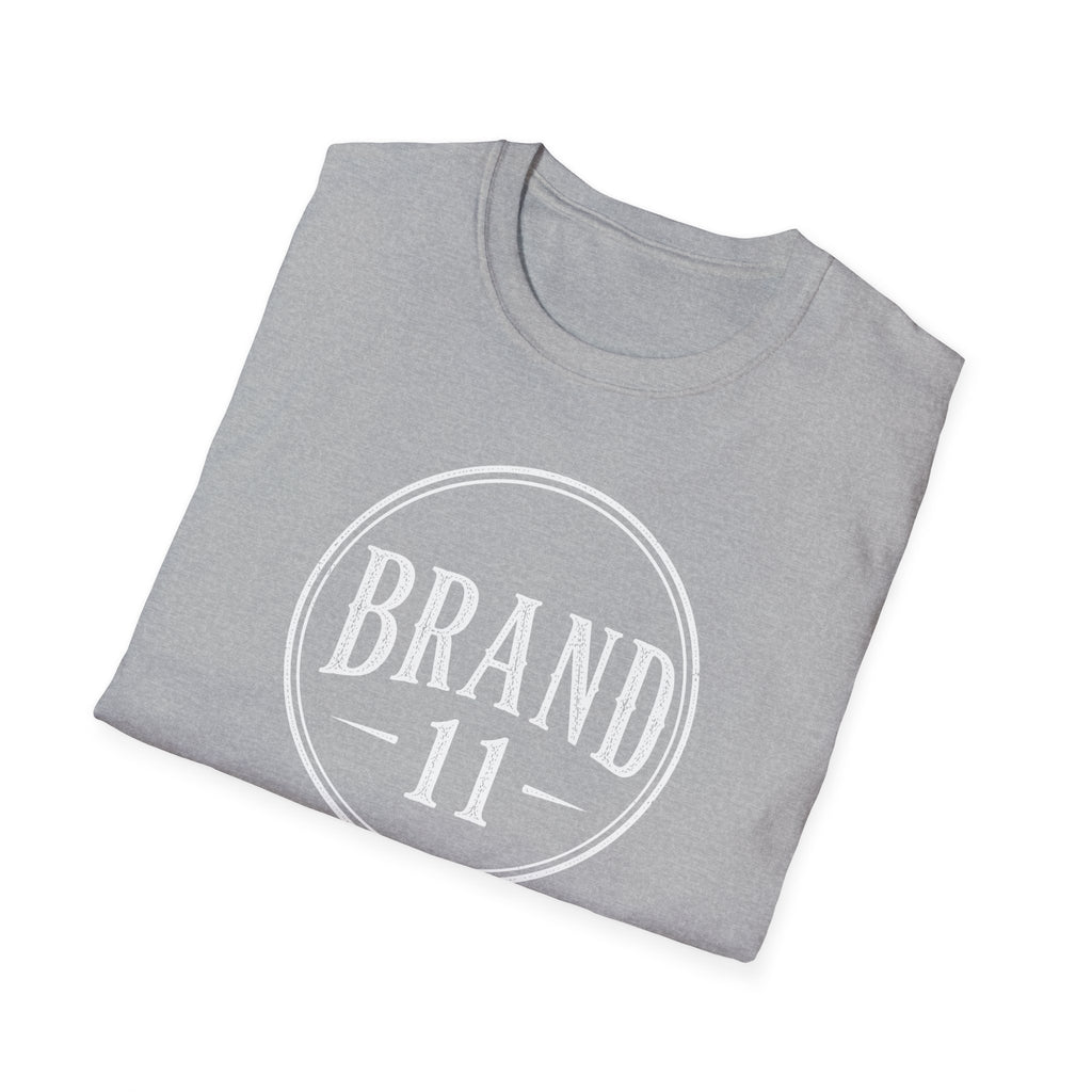 Brand 11 Circle Logo T-Shirt — Vintage Badge Graphic Tee