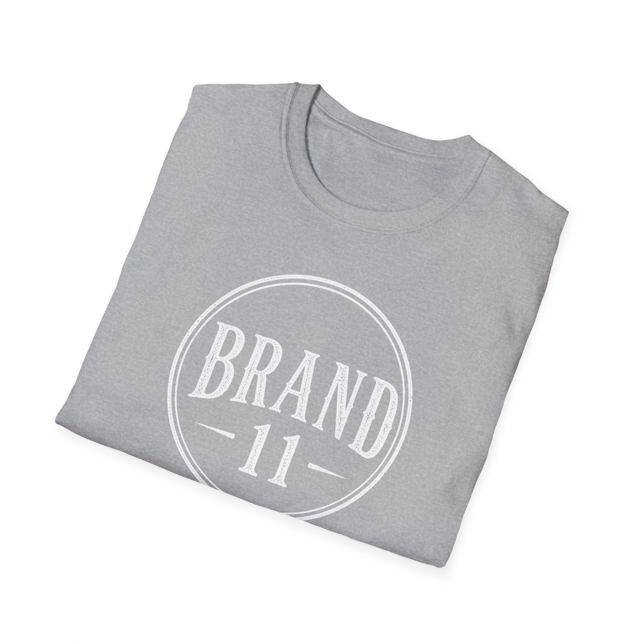Brand 11 Circle Logo T-Shirt — Vintage Badge Graphic Tee