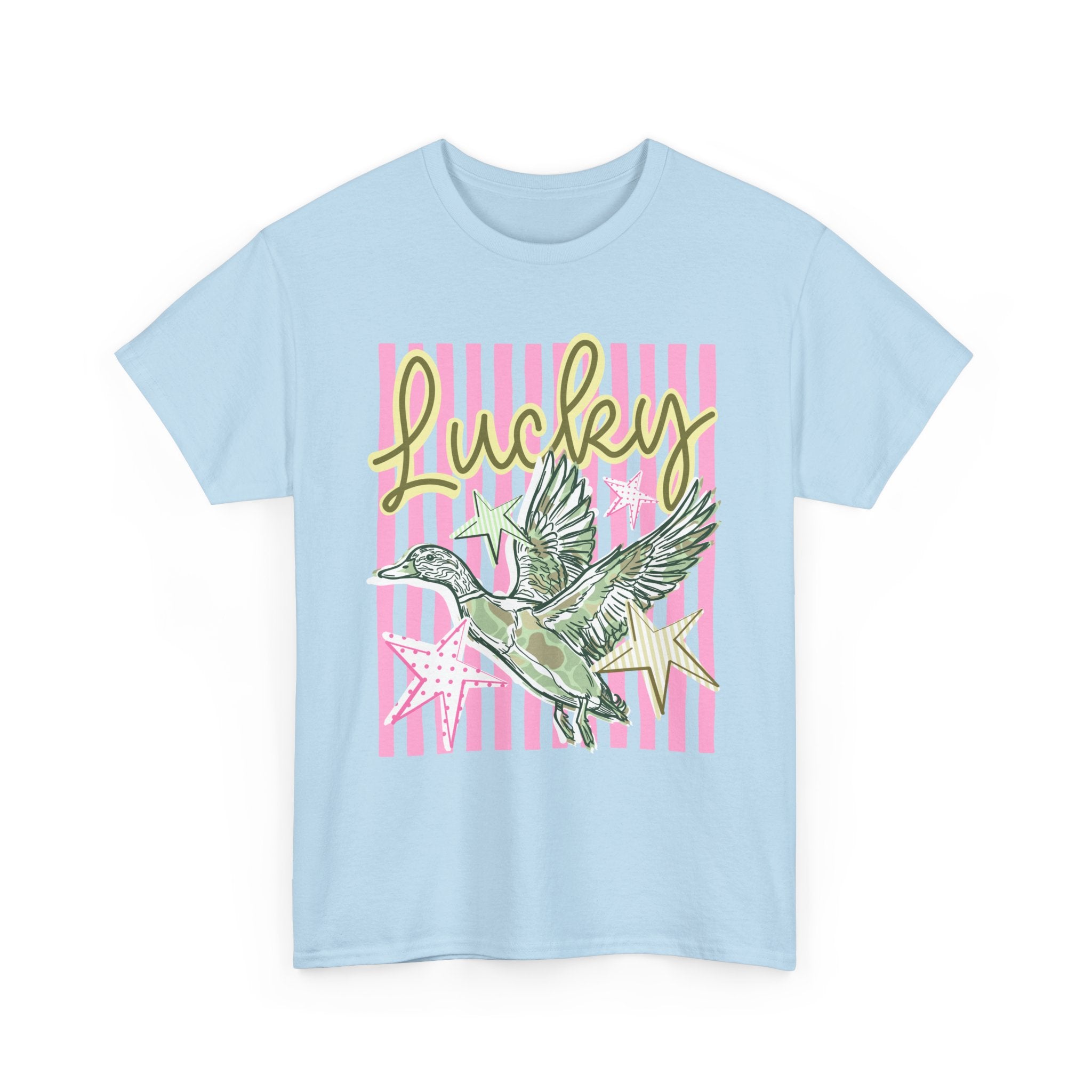 Lucky Dove T-Shirt — Retro Bird Graphic Tee