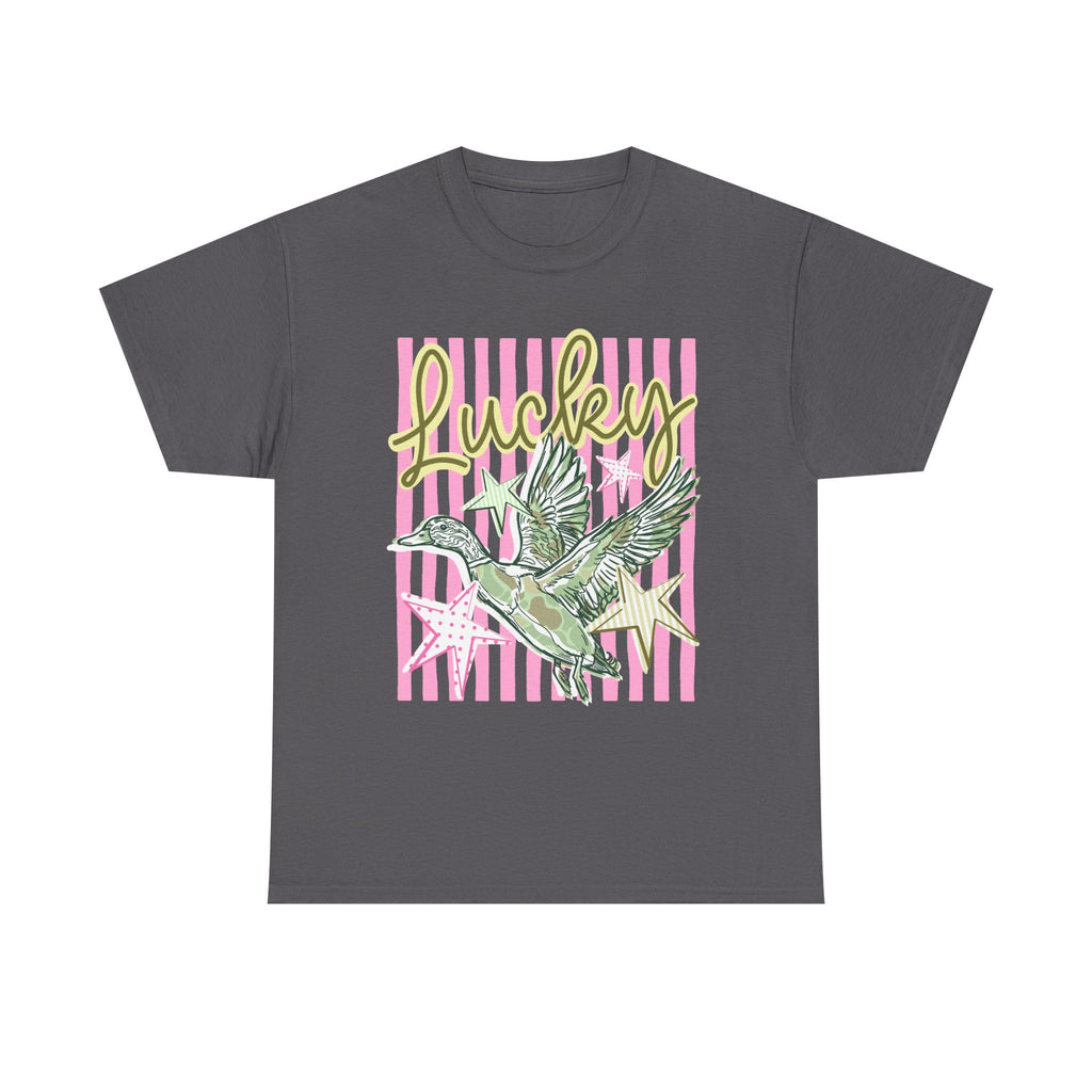 Lucky Dove T-Shirt — Retro Bird Graphic Tee