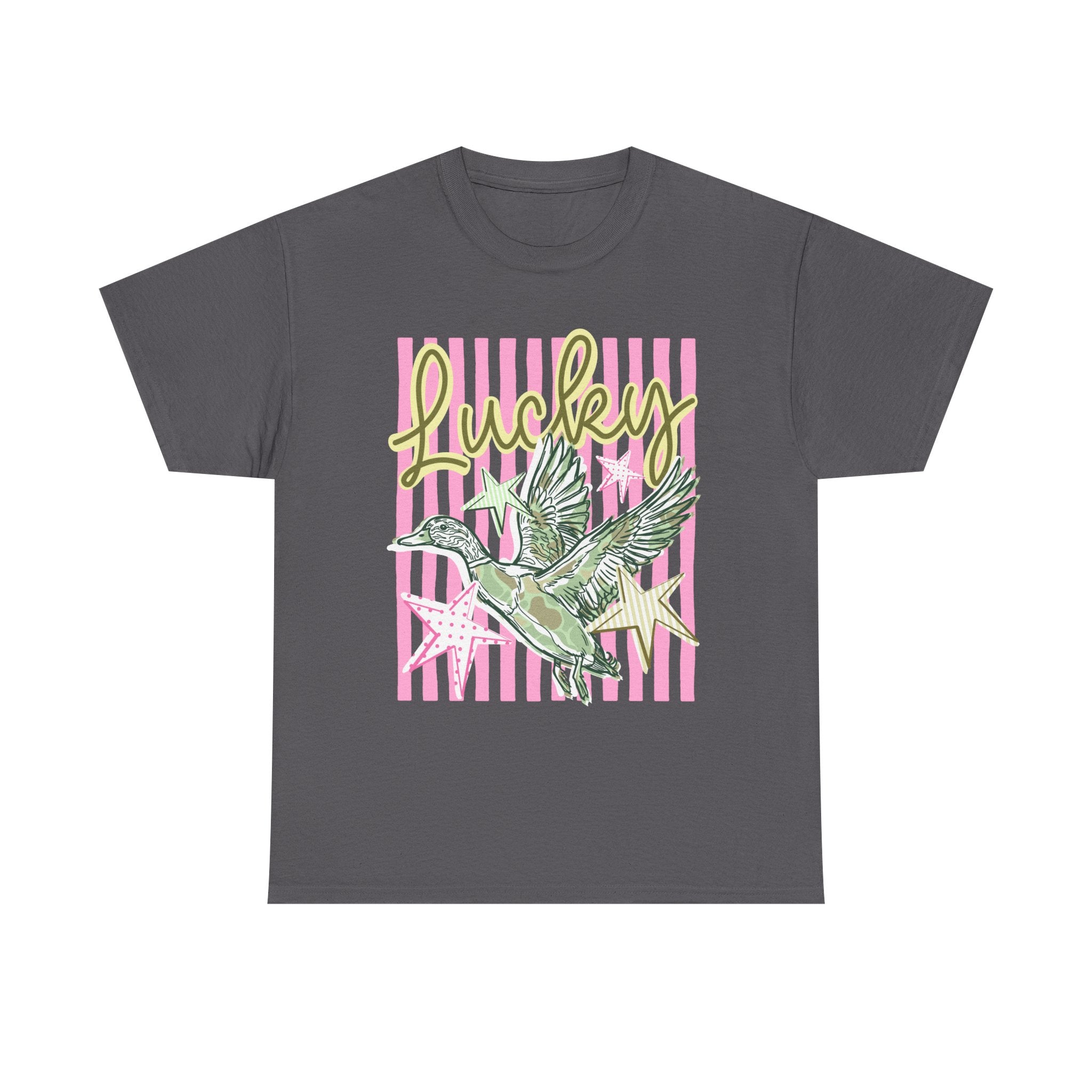 Lucky Dove T-Shirt — Retro Bird Graphic Tee