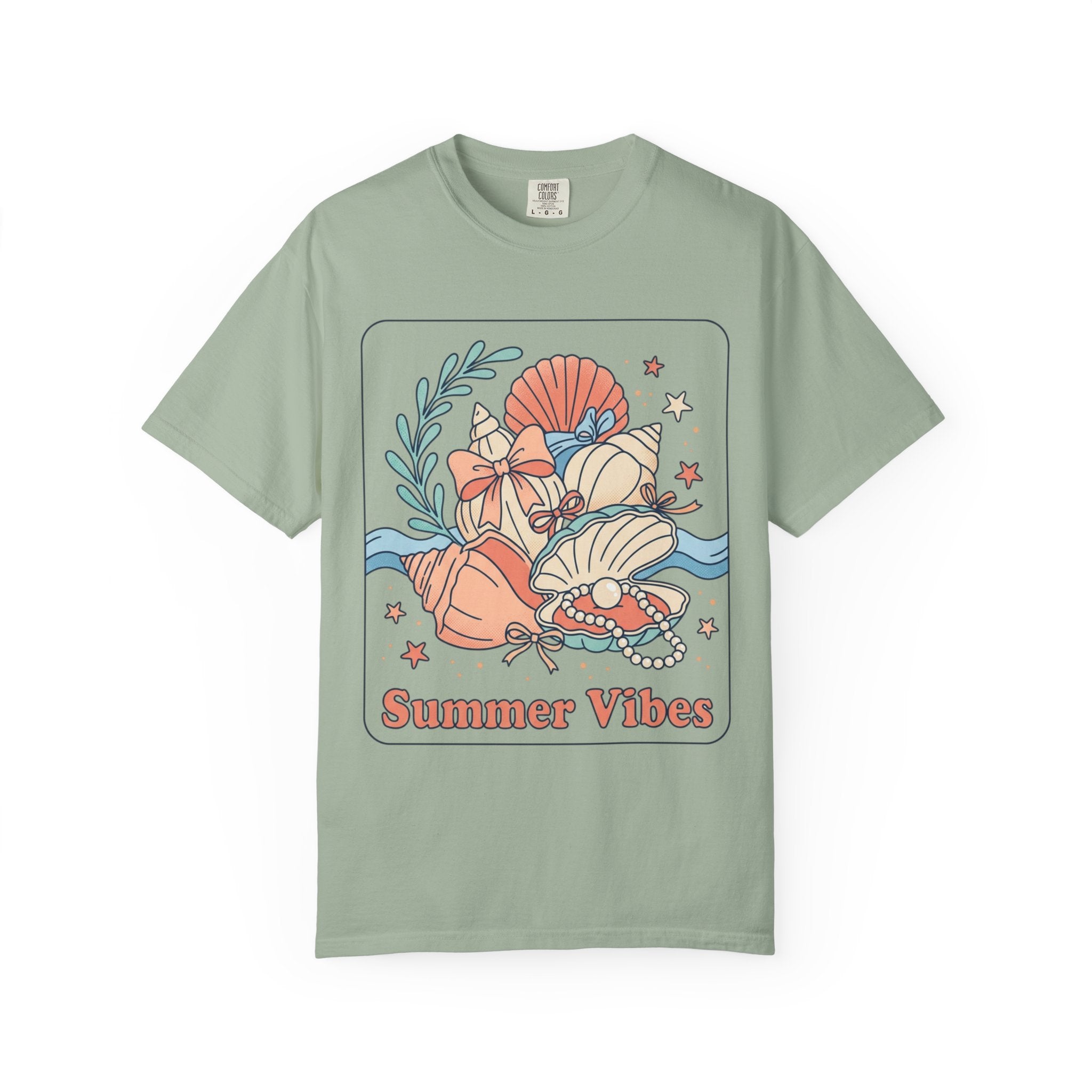 Summer Vibes Seashell T-Shirt
