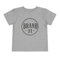 Toddler Tee — Retro 'Brand 11' Vintage Circle Logo Shirt