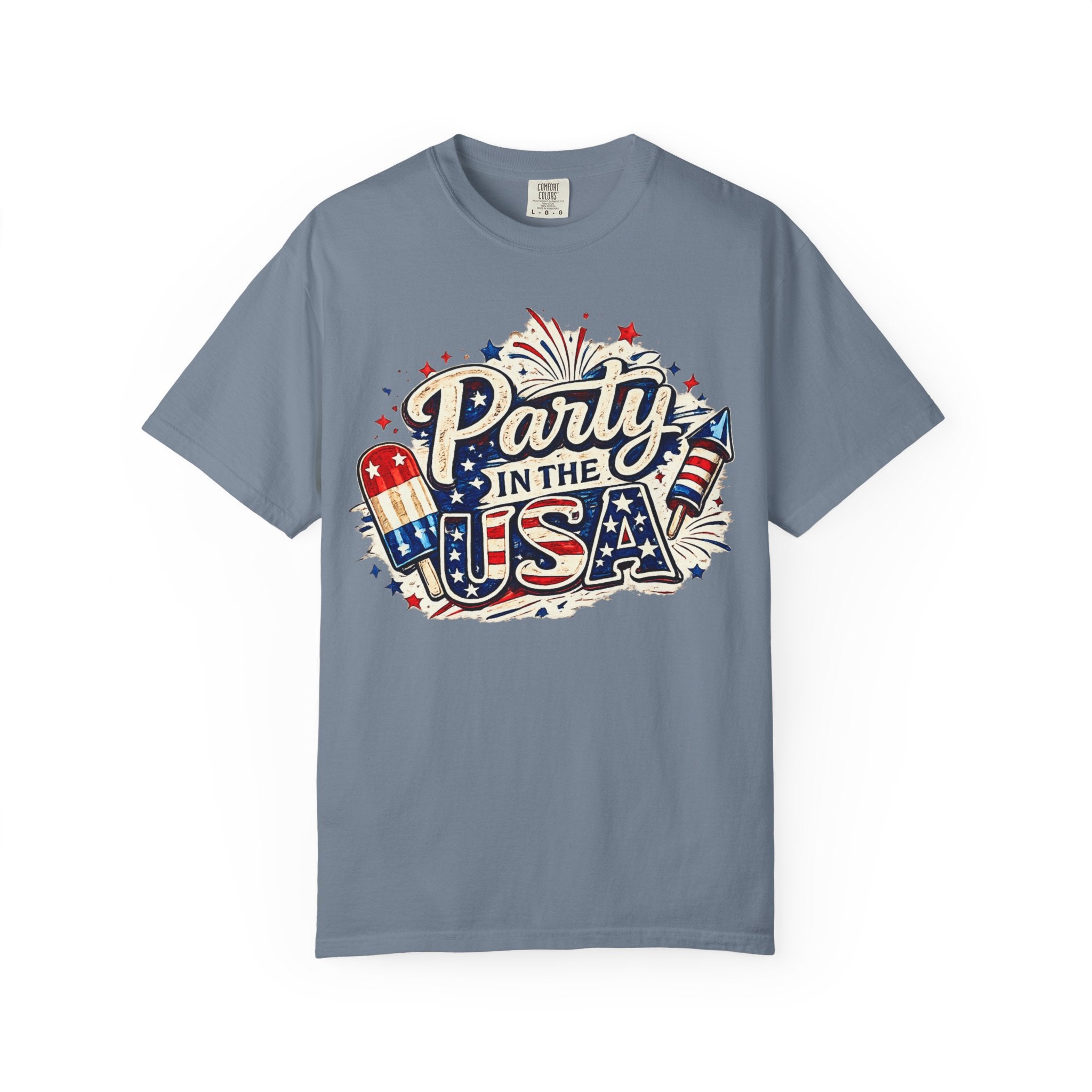 Party in the USA T-Shirt — Patriotic 4th of July Graphic Tee