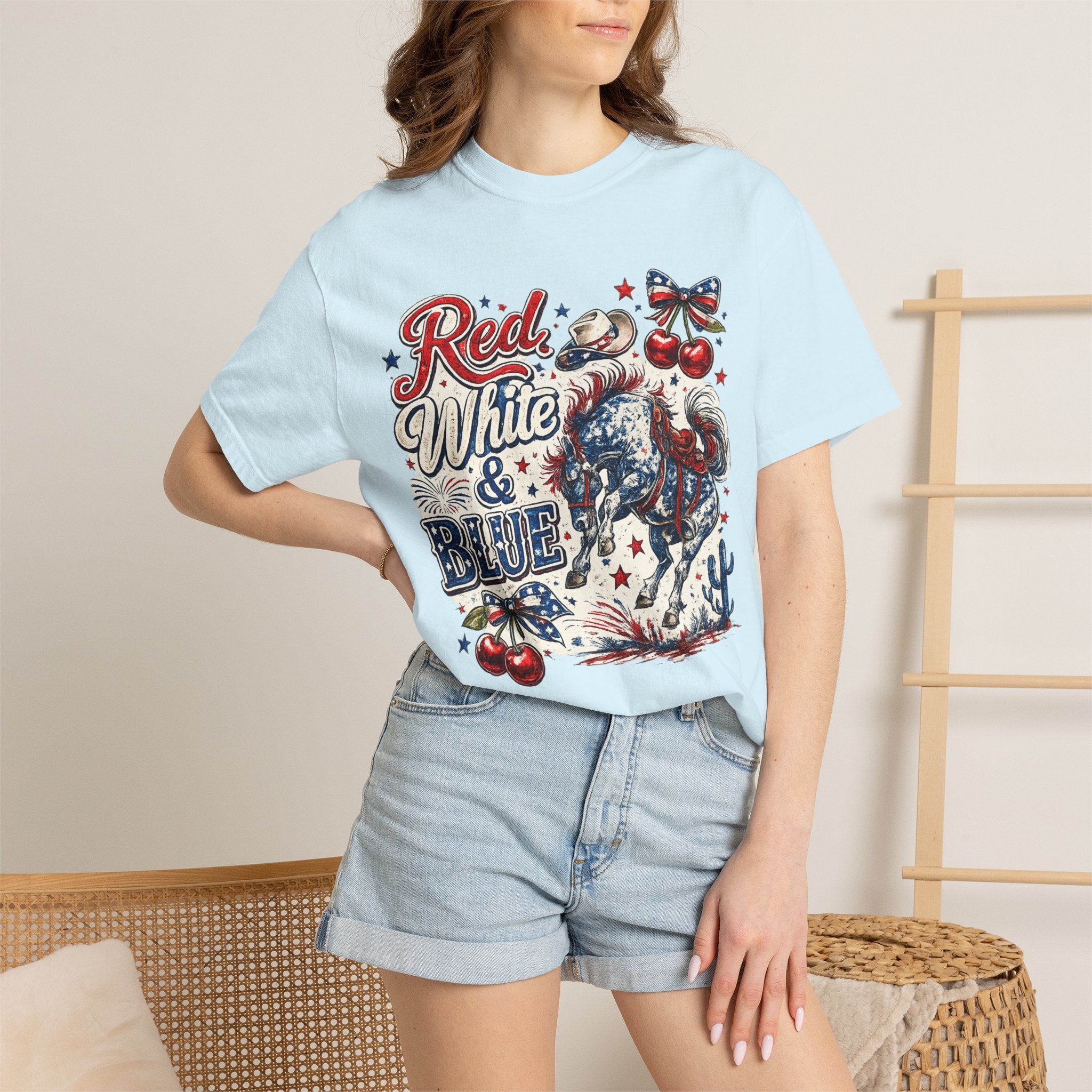 Patriotic 'Red White & Blue' T-Shirt — Vintage Americana