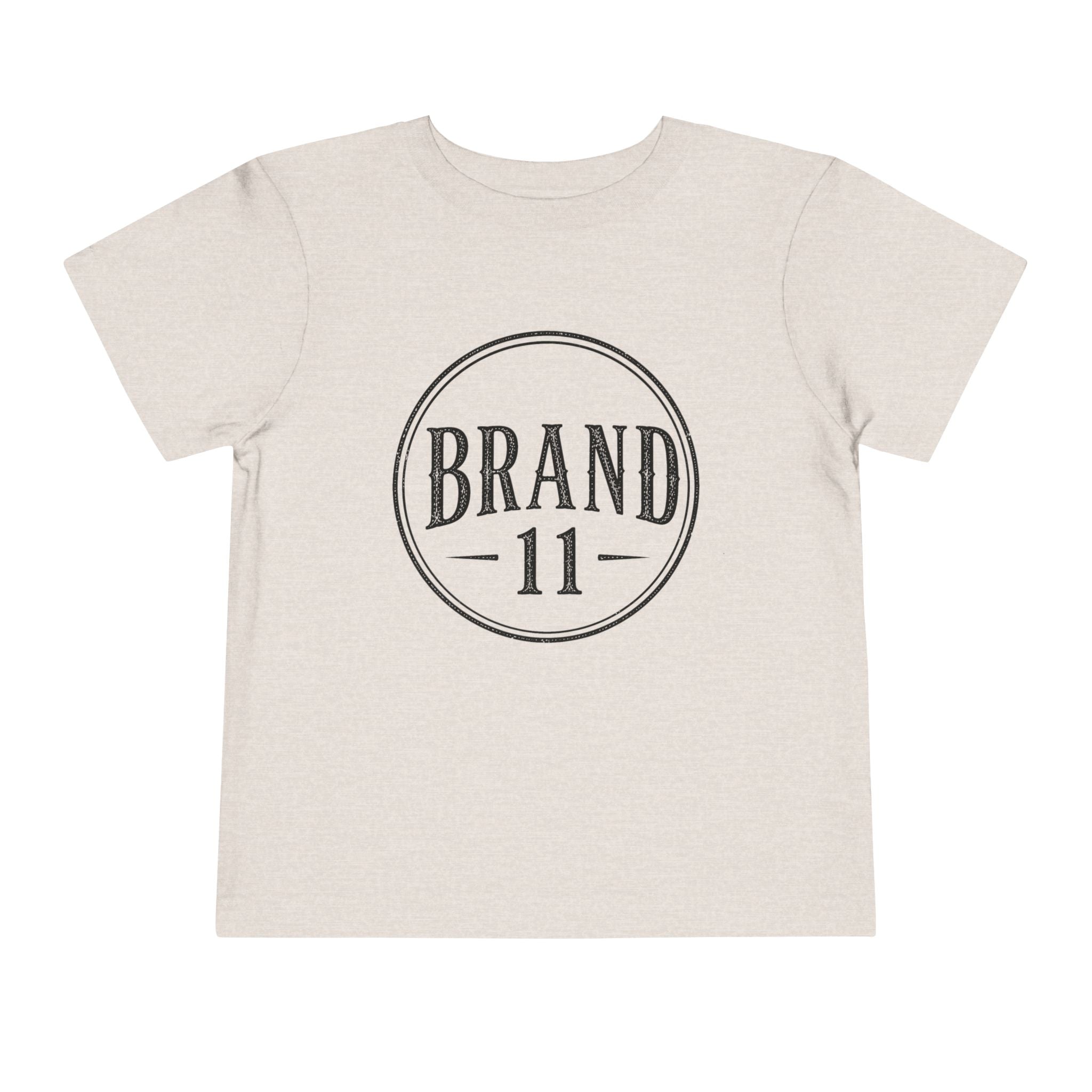 Toddler Tee — Retro 'Brand 11' Vintage Circle Logo Shirt