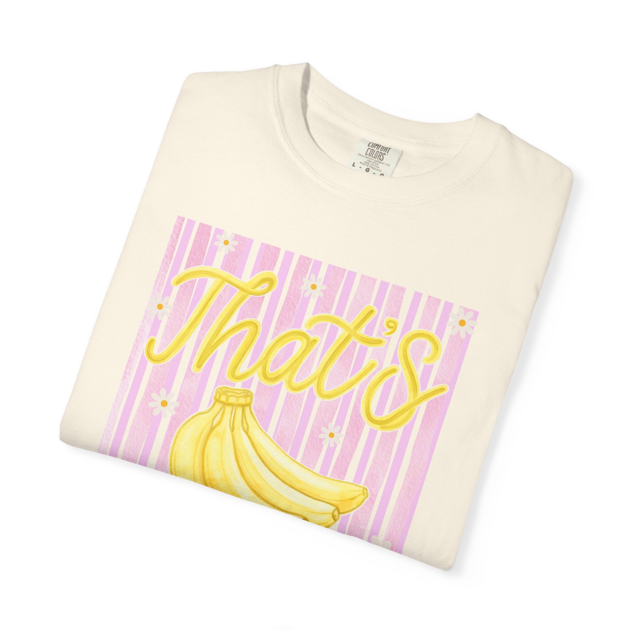 That’s Bananas T-Shirt — Retro Yellow Banana Graphic Tee