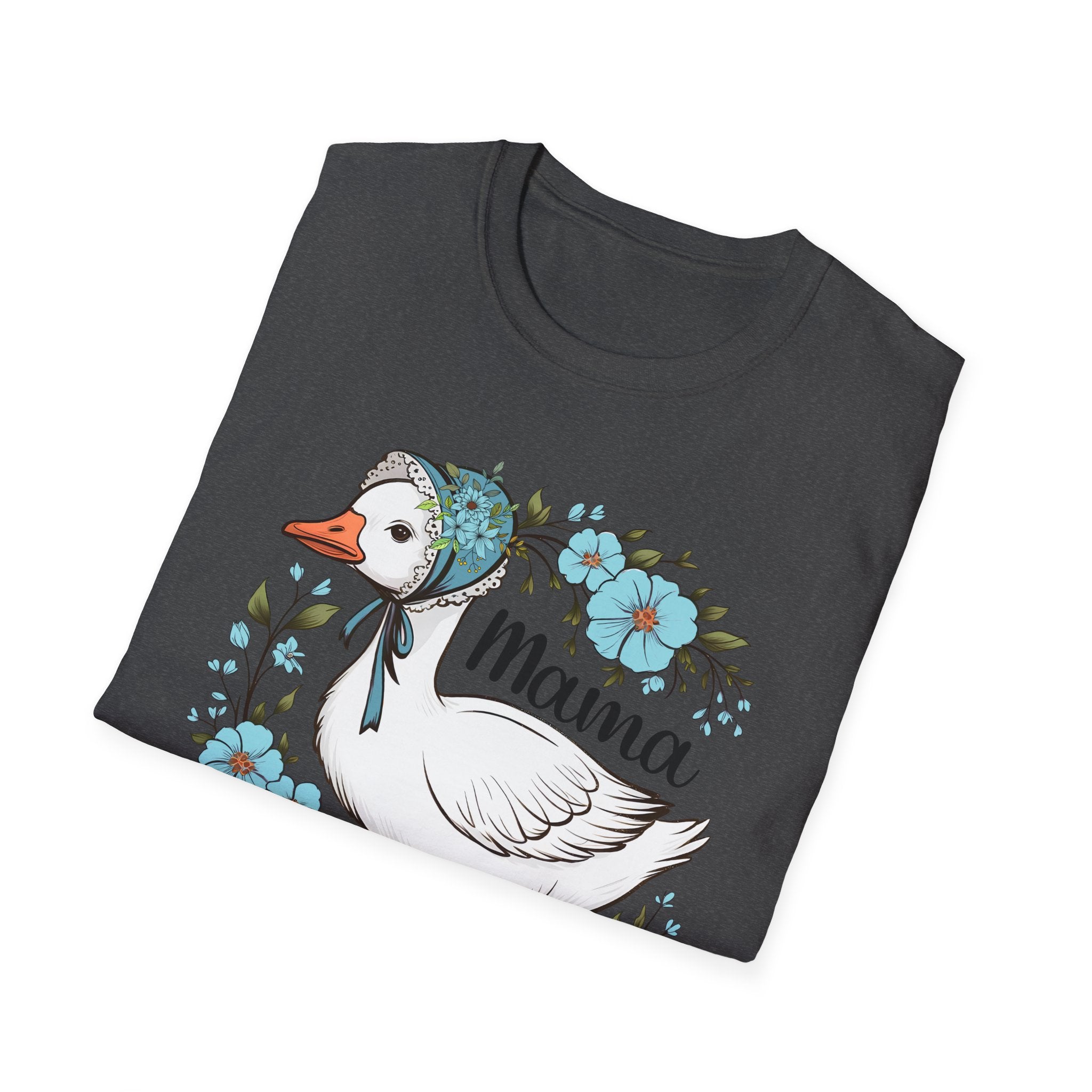 Mama Goose T-Shirt — Cute Floral Mother Goose Tee