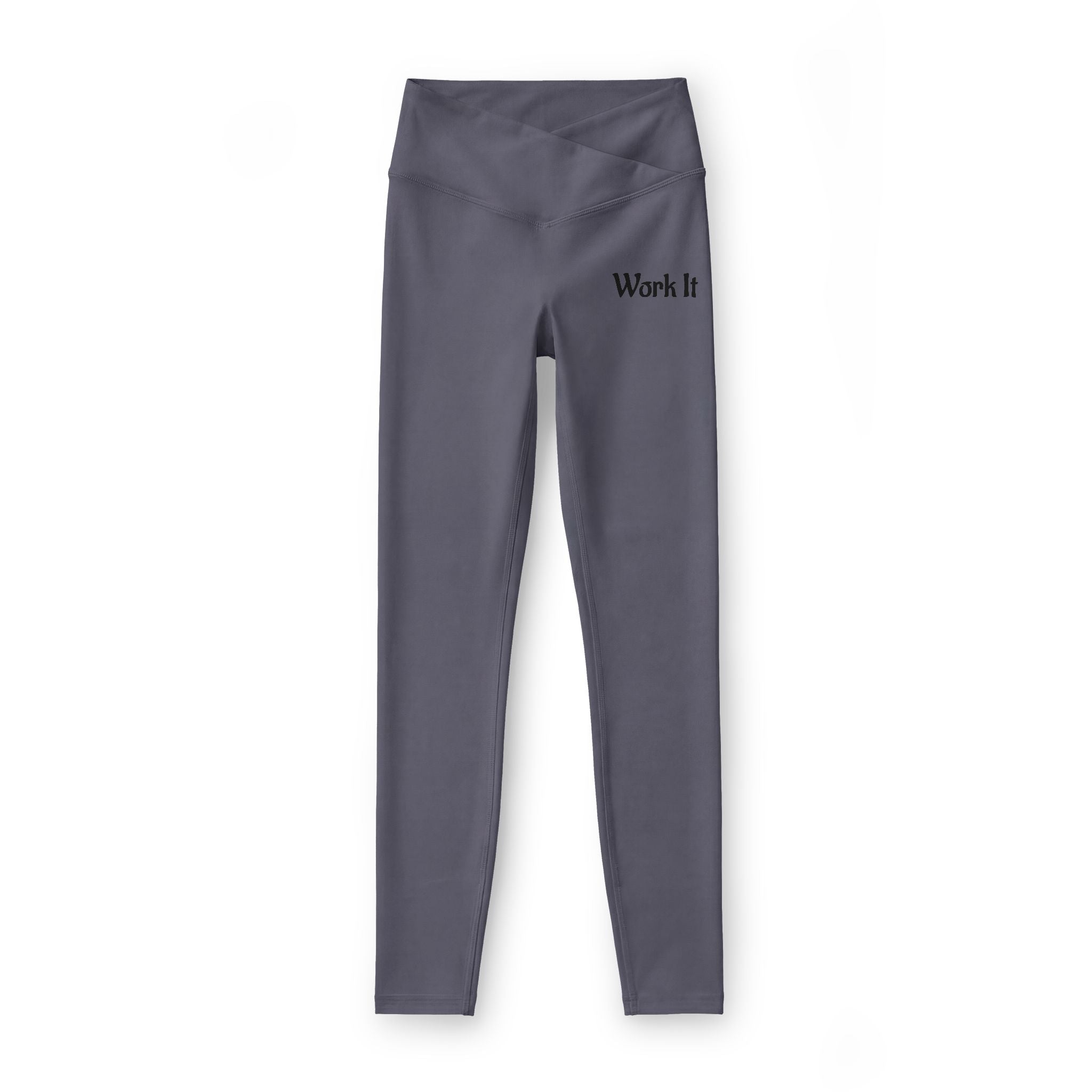 Work It Women’s Luxe Leggings — High-Waist V-Cut Activewear