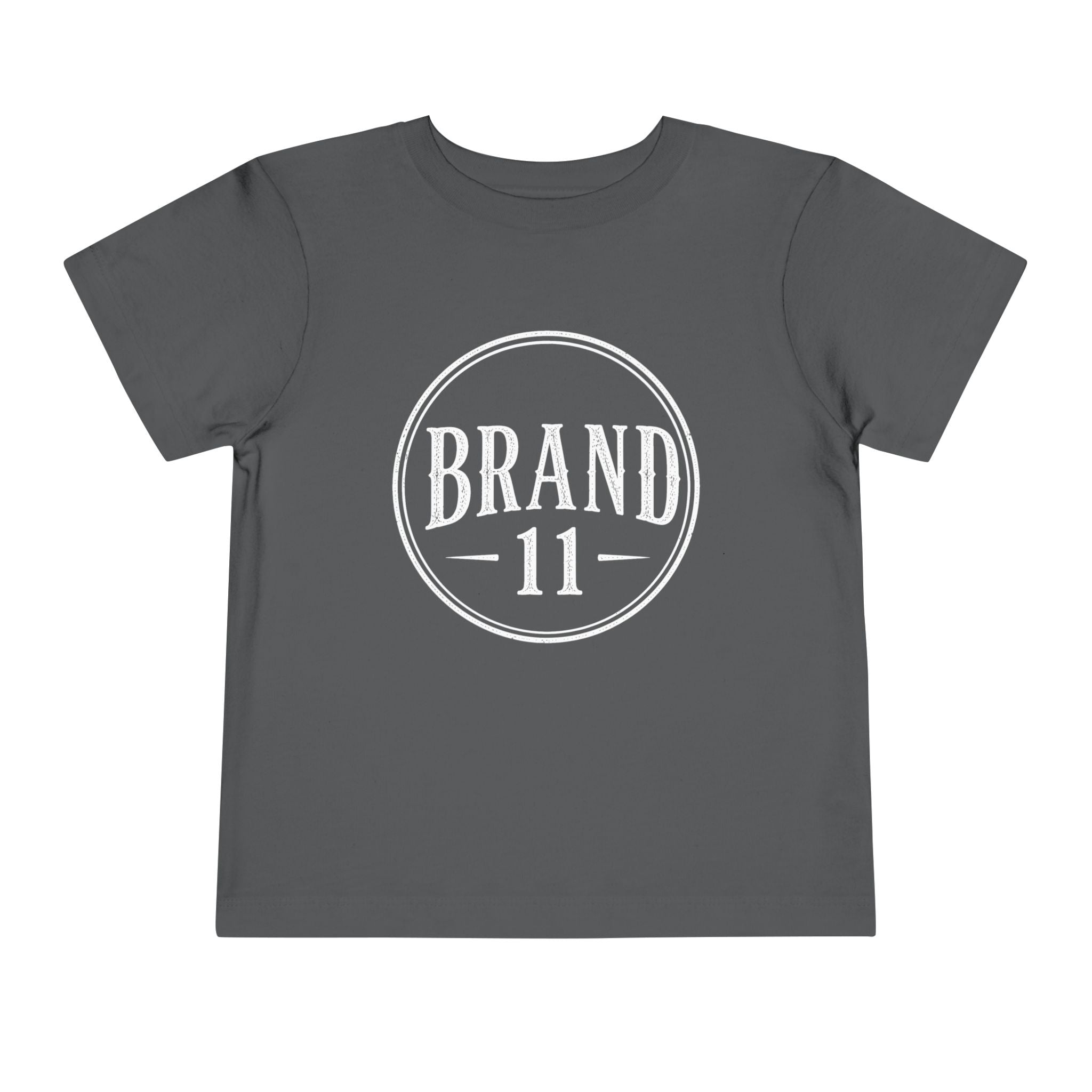Toddler Tee — Retro 'Brand 11' Circle Logo Kids Shirt